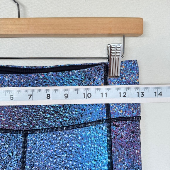 Lululemon Pace Rival Womens Leggings Blue 4 Athletic Athleisure Celestial Boho - Picture 8 of 11